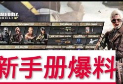 使命召唤最新手册爆料,揭秘最新手册爆料，全新玩法与剧情前瞻
